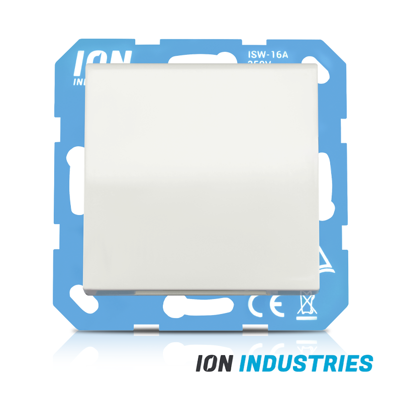 ION INDUSTRIES | Wandcontactdoos RA met Klapdeksel IP44 V1/J1 Alpin Wit