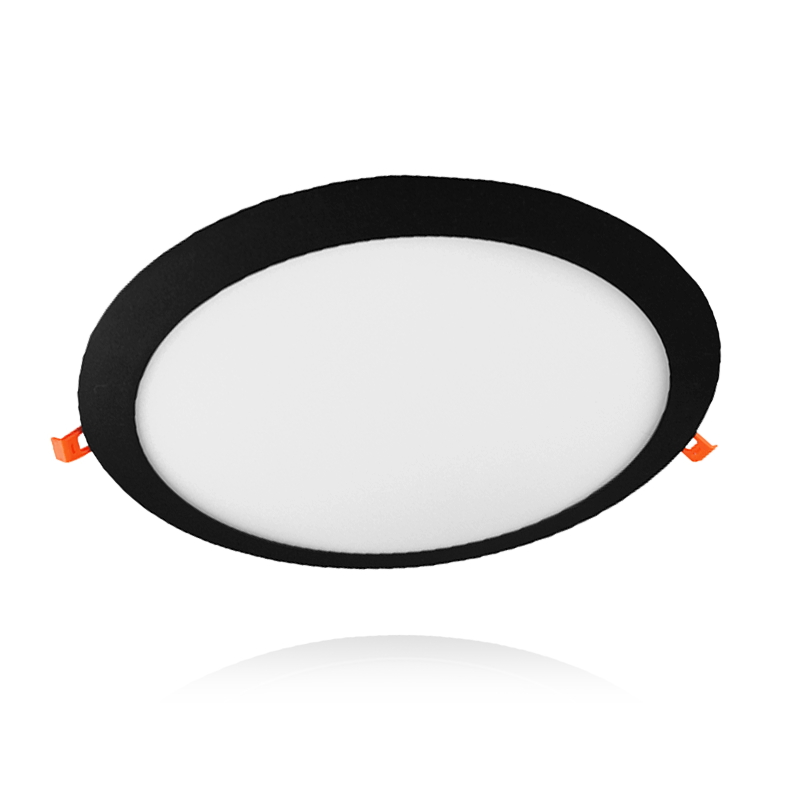 LED DOWNLIGHT UMBRIEL SLIM Ø280 24W ZWART - 3000K