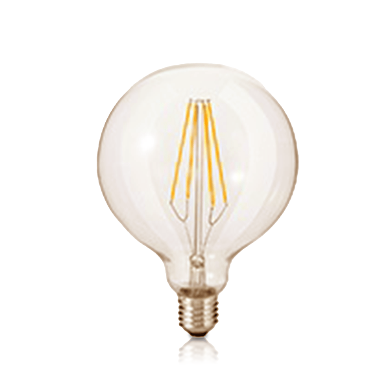 LED FILAMENT E27 GLOBE L DIMBAAR AMBER 6W - 2700K