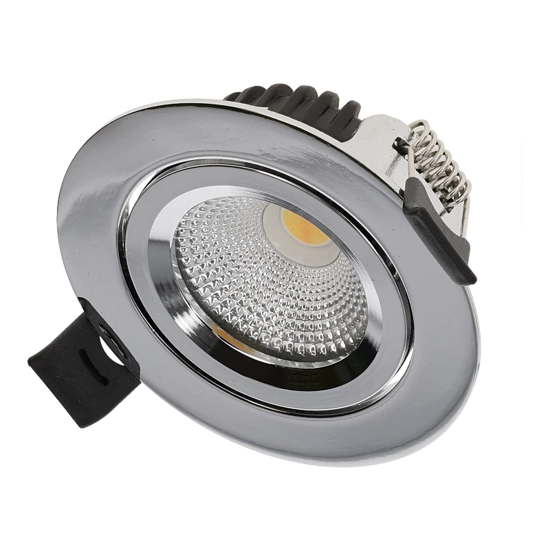 LED INBOUWSPOT VARDA SLIM-FIT 5W DIM CHROOM - 3000K