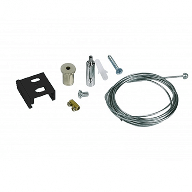 PENDELSET 5 METER ZWART VOOR 3-FASE RAILS