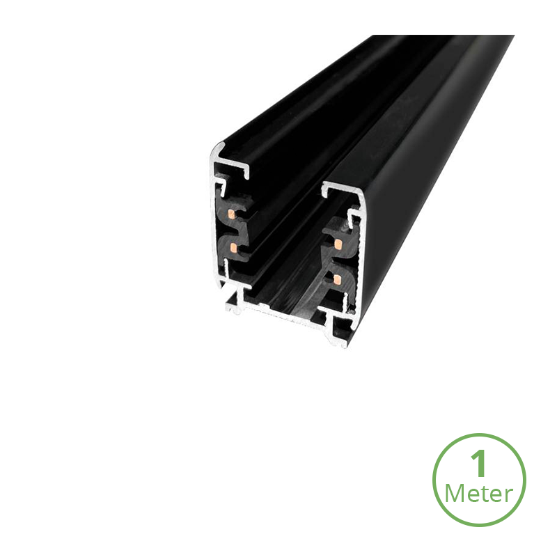 3-FASE RAIL | 100CM | ZWART