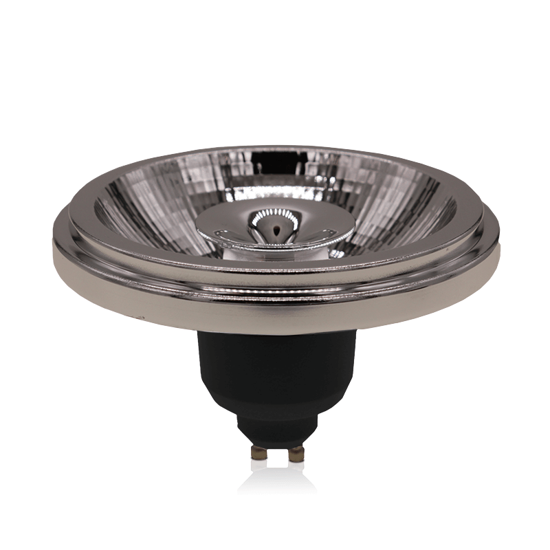 LED AR111 | GU10 | SPOT | 24° | 12W | ZWART - 2700K