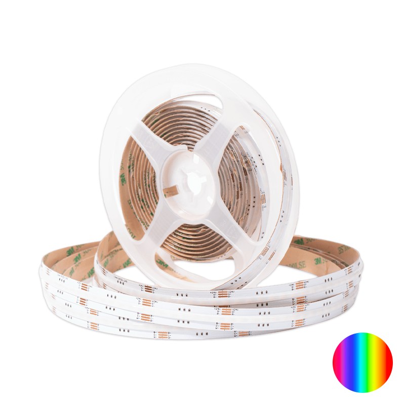 COB ledstrip 24V IP20 5m 16w/m RGB