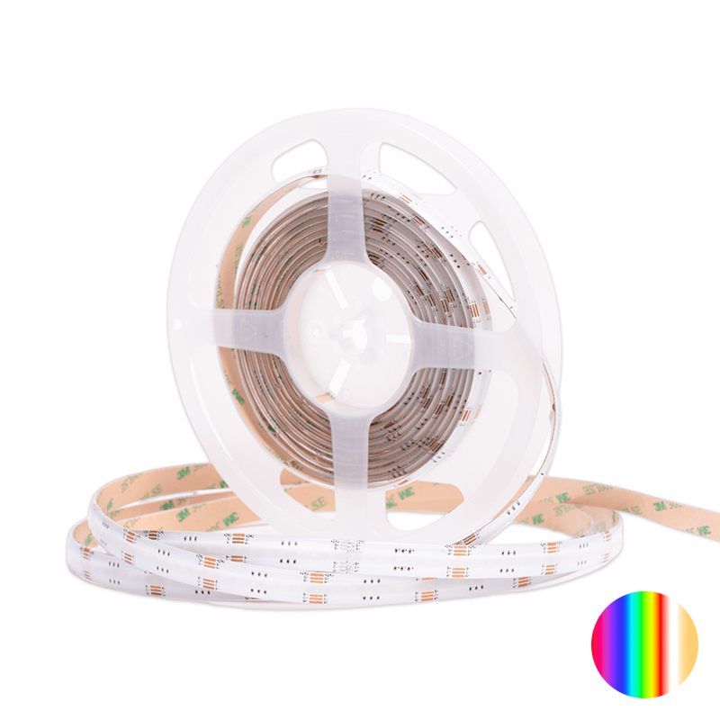 COB ledstrip 24V IP65 5m 16w/m RGBCCT