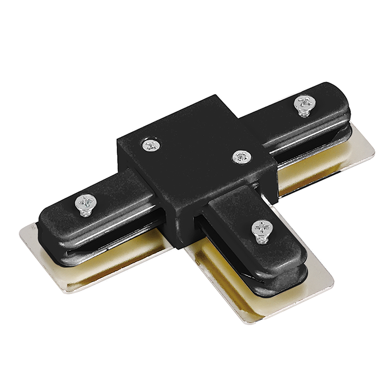 1-FASE RAIL T-connector zwart