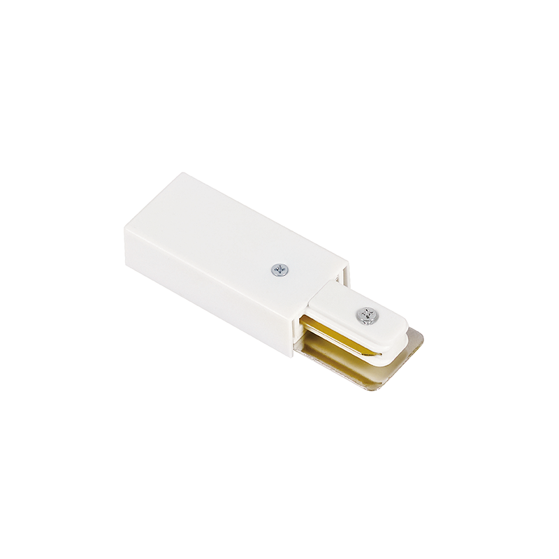 1-FASE RAIL voedingconnector wit