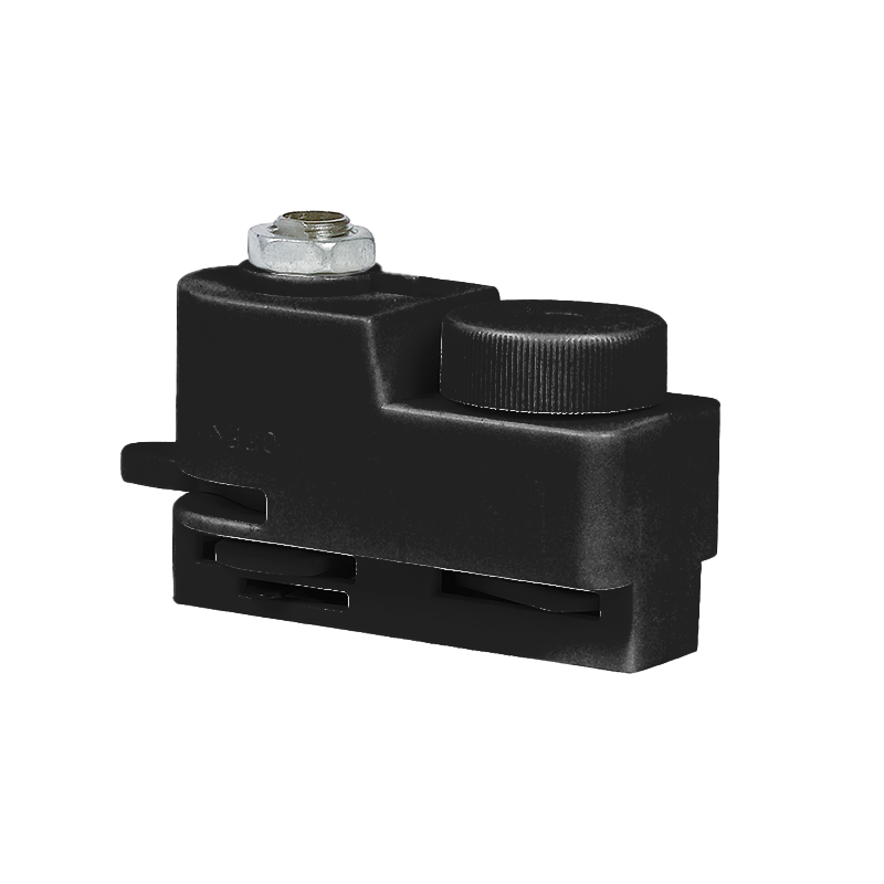 1-FASE RAIL pendeladapter zwart