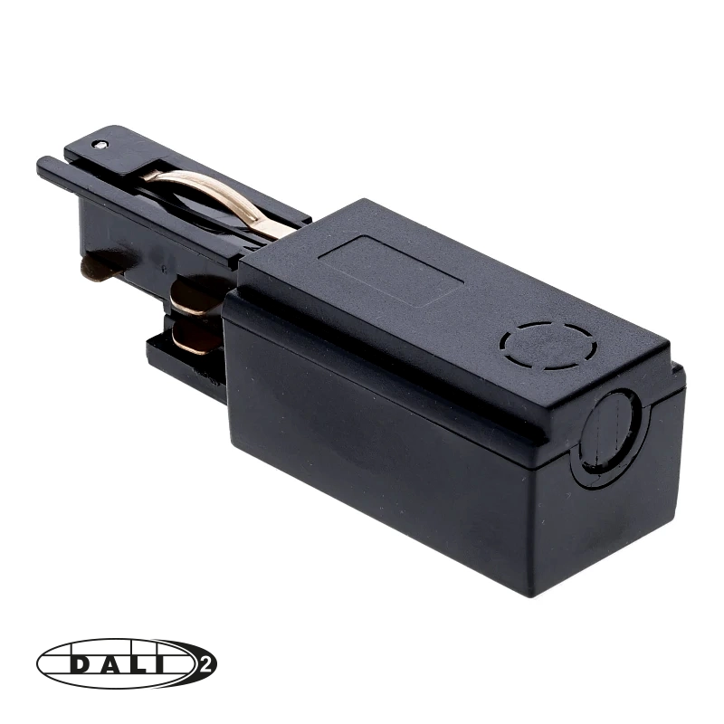 DALI 3-FASE RAIL | POWER CONNECTOR | LINKS | ZWART