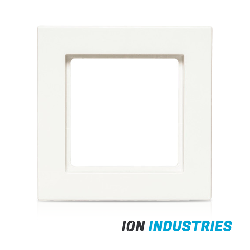 ION INDUSTRIES | Afdekraam 1-voudig V1 Alpin Wit