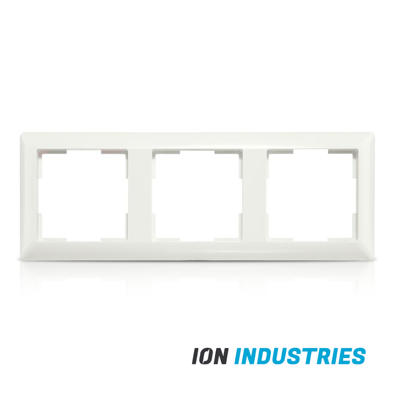 ION INDUSTRIES | Afdekraam 3-voudig J1 Alpin Wit