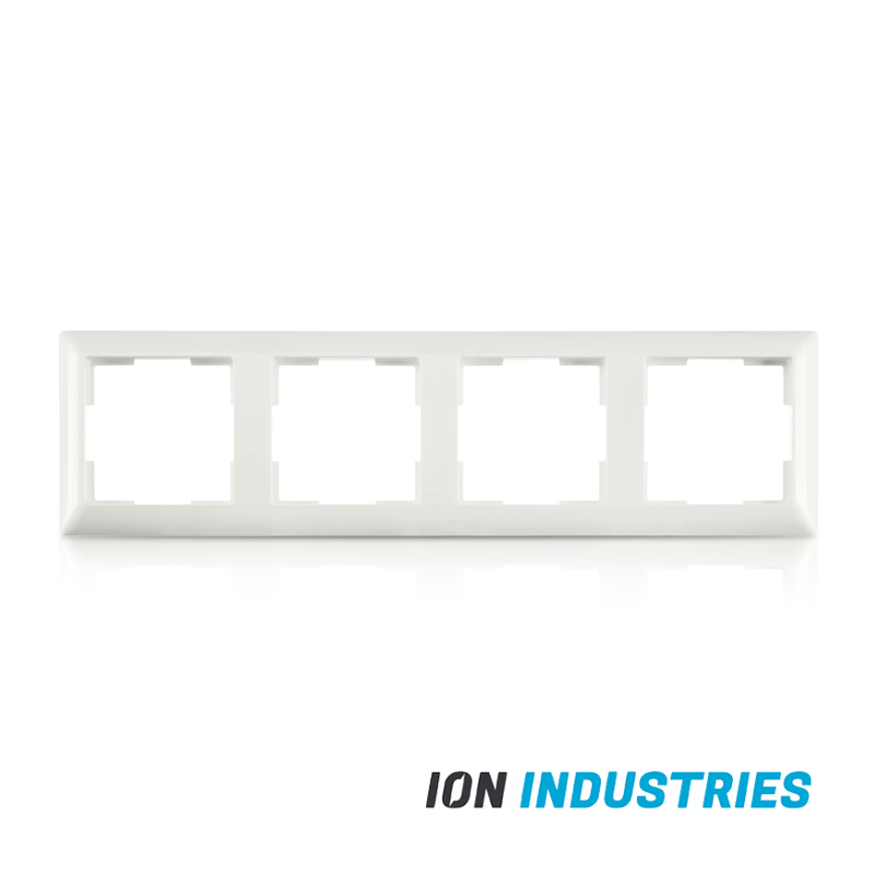 ION INDUSTRIES | Afdekraam 4-voudig J1 Alpin Wit