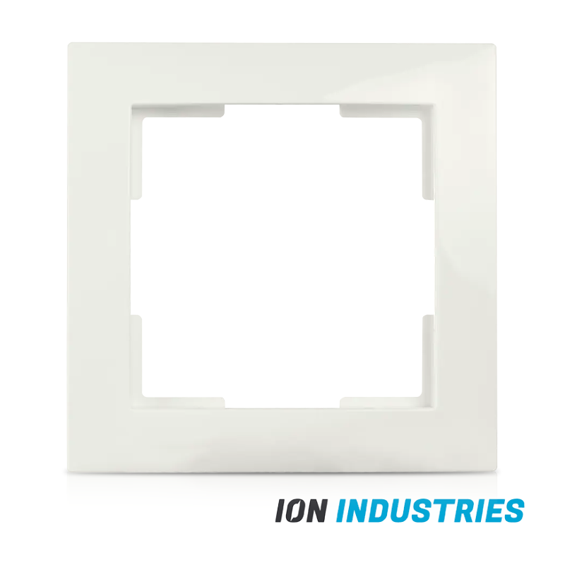 ION INDUSTRIES | Afdekraam 1-voudig E1 Alpin Wit