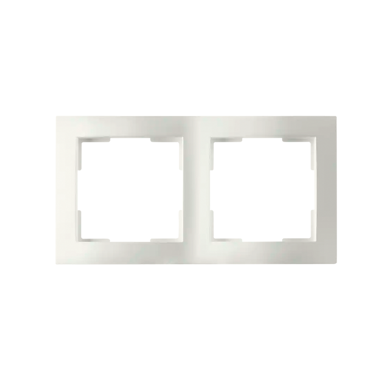 ION Industries | Afdekraam 2-voudig E1 Mat Alpin Wit