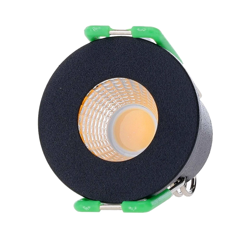 LED MINI SPOT | TOLOS | 12VDC | 3W | ZWART - 2700K