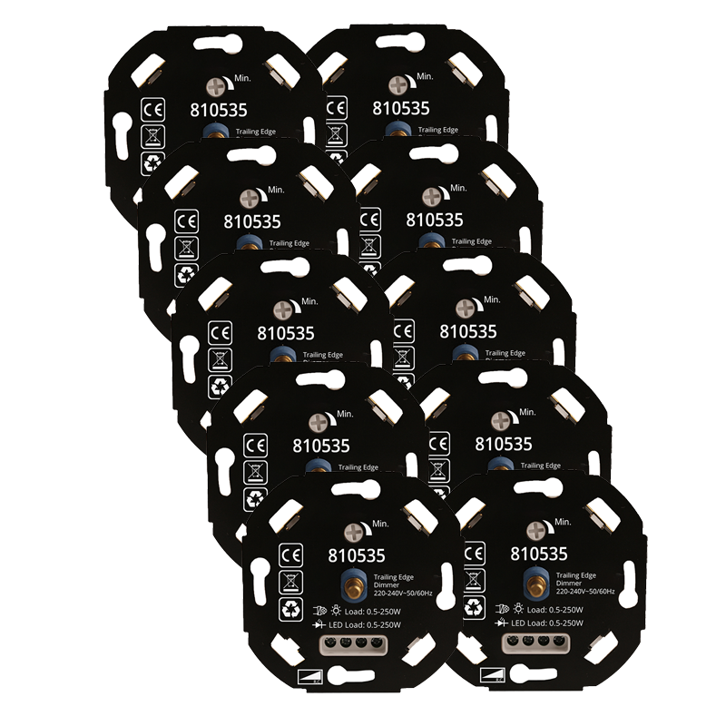 TRIAC LED DIMMER | 0.5-250W | UNIVERSEEL | 10-PACK