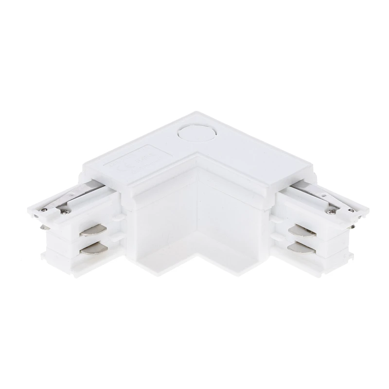 INBOUW 3-FASE | L-VORM CONNECTOR | OUTSIDE | WIT
