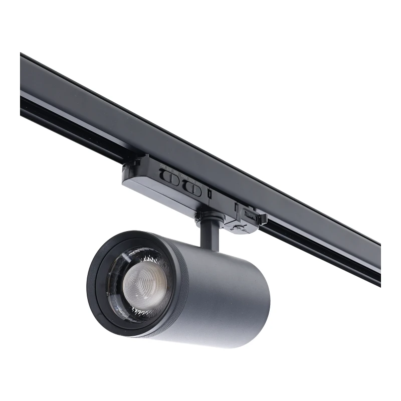 3-FASE RAILSPOT | ZOOMABLE | WATT SWITCH | CCT-SWITCH | ZWART