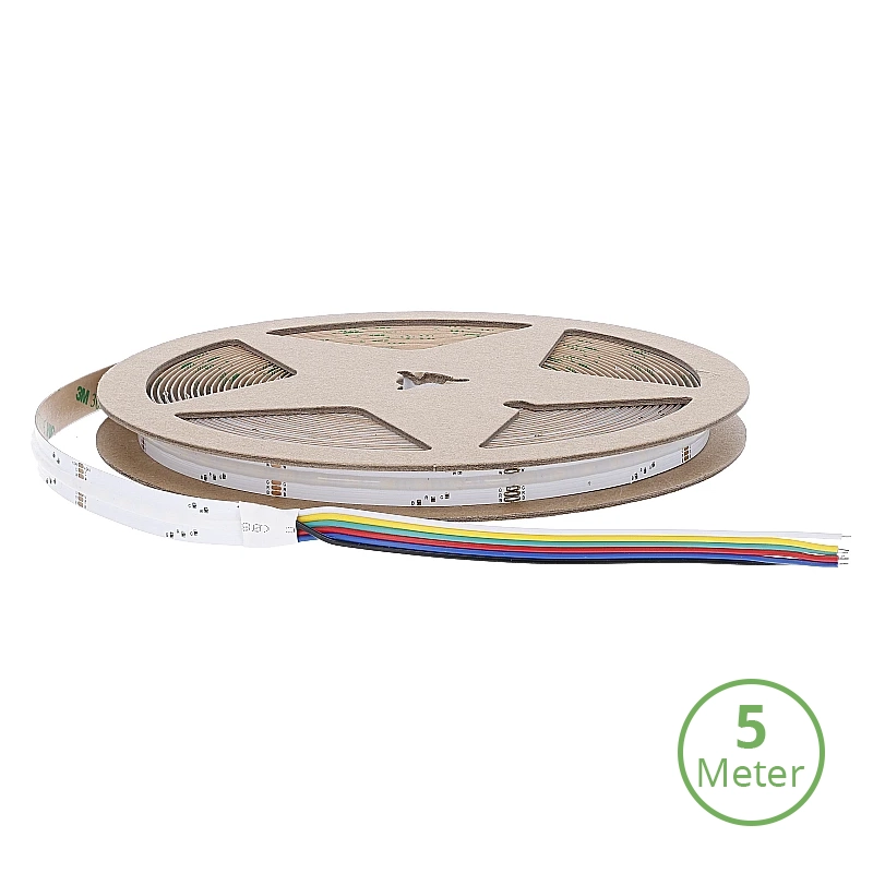 COB LEDSTRIP | 24V | IP20 | 5M | 5-25W/M | RGBCCT