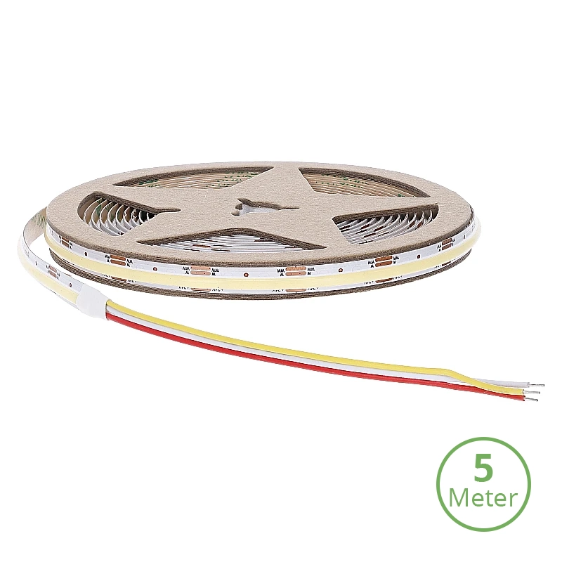 COB LEDSTRIP | 24V | IP20 | 5M | 5-25W/M | CCT