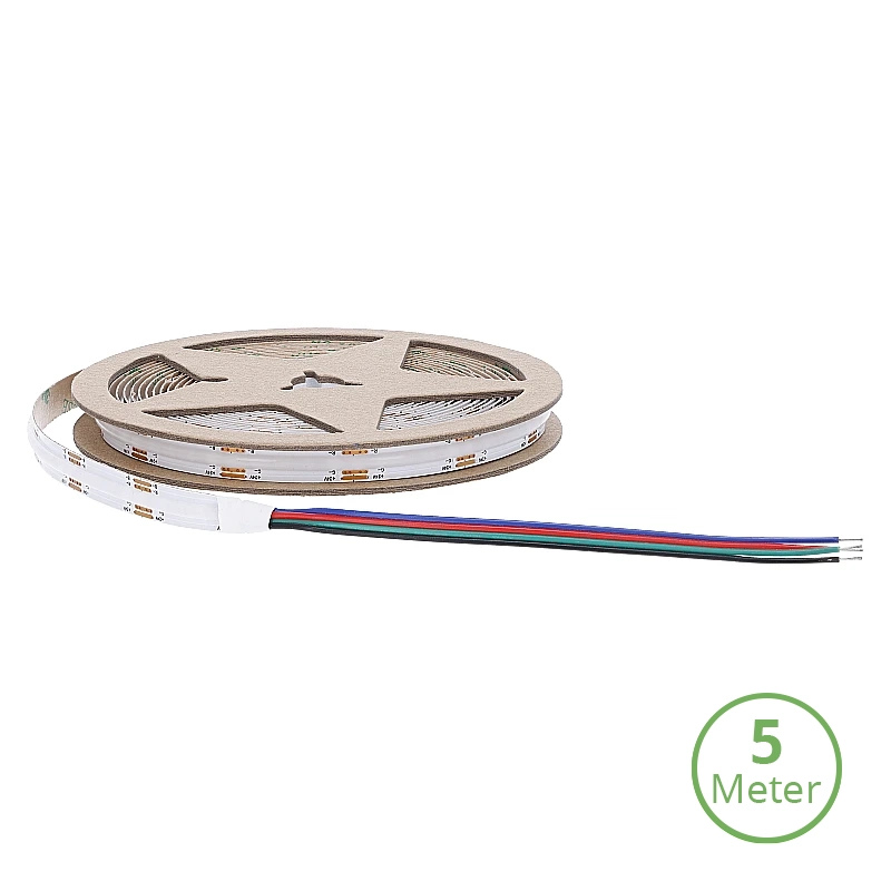 COB LEDSTRIP | 24V | IP65 | 5M | 5-25W/M | RGB