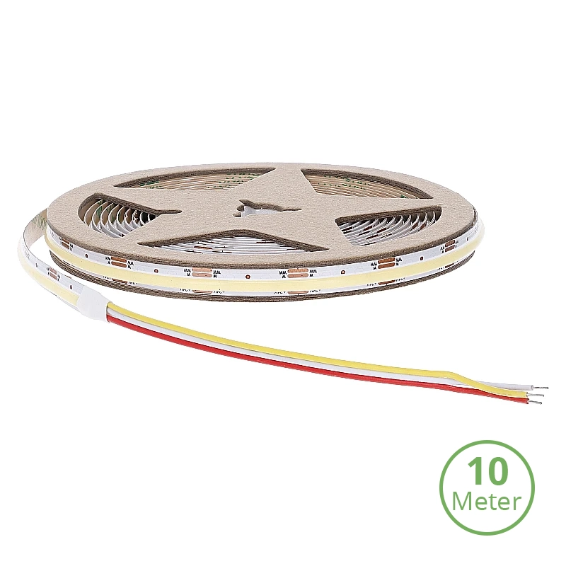 COB LEDSTRIP | 24V | IP65 | 10M | 5-25W/M | CCT