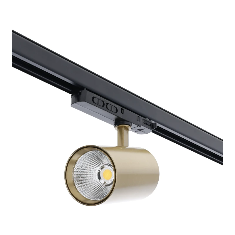 3-FASE RAILSPOT | ROSALIN | 10W-20W-30W | MESSING | DIMBAAR | CCT-SWITCH