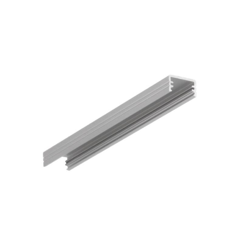 PROFIEL SLIM 8MM 2MT ZILVER ( 1 stuk)