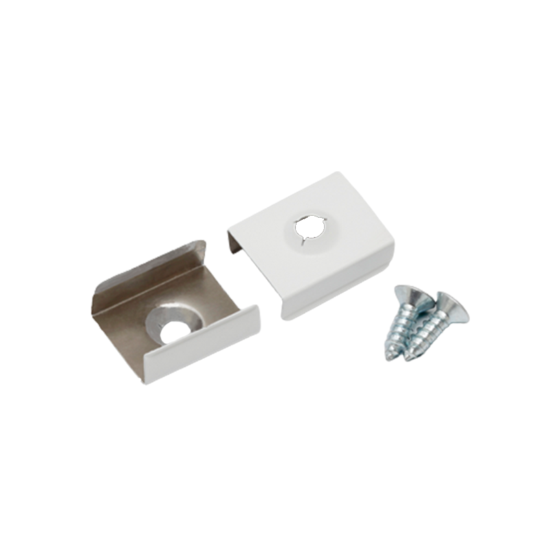 BEVESTIGING CLIP "Z" WIT SMART 10MM + INBOUW SMART 10MM (1 zakje a 20 stuks)