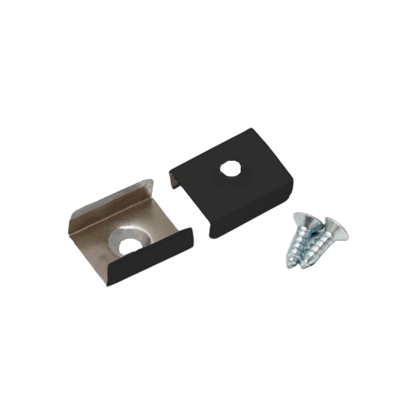 BEVESTIGING CLIP "Z" ZWART SMART 10MM + INBOUW SMART 10MM (1 zakje a 20 stuks)