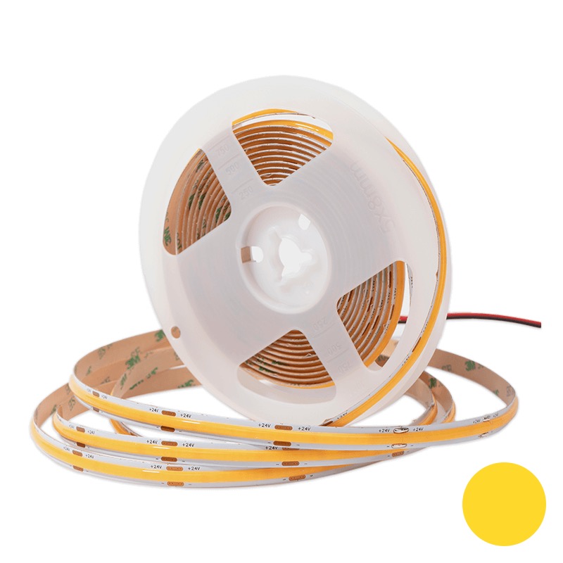 COB LEDSTRIP | 24V | IP20 | 5M | 10W/M | 3000K