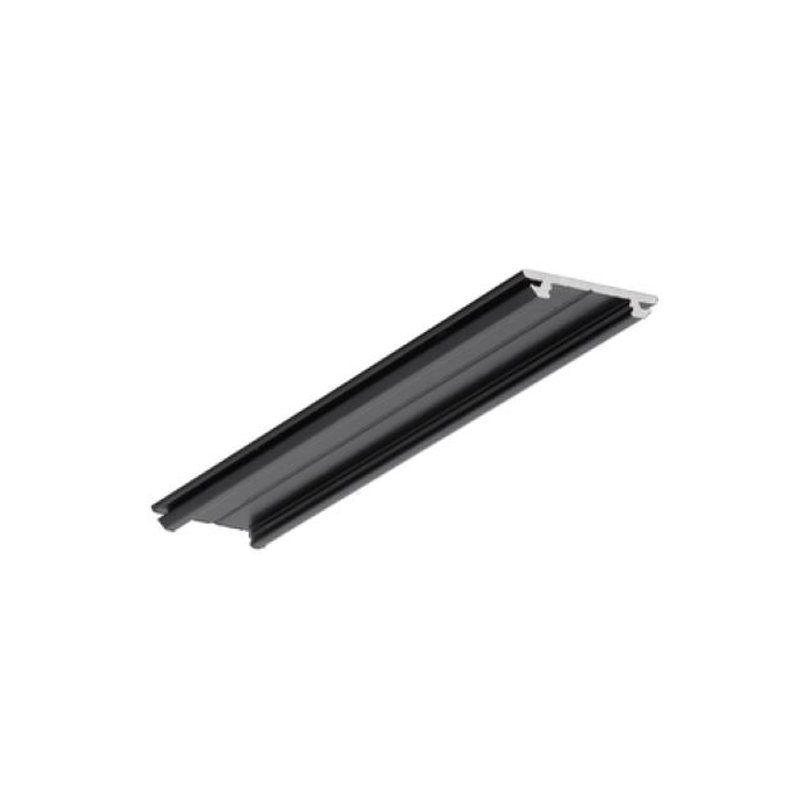 PROFIEL ARC12 ZWART 12MM 2MT (1 stuk)