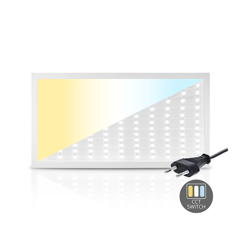 BACK-LIT LED PANEEL | BETA | 120X60CM | 50W | CCT-SWITCH | MET EUROSNOER