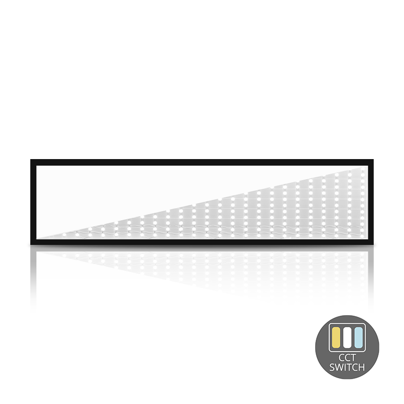 BACK-LIT PANEEL | EUROPA | 120X30 | 30W | ZWART | CCT-SWITCH