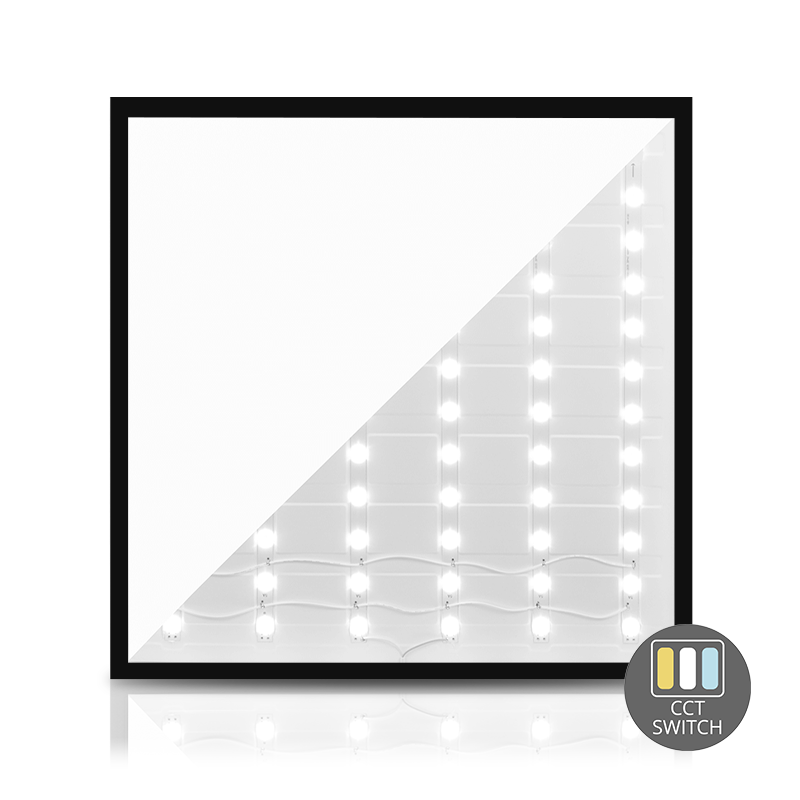 BACK-LIT PANEEL | EUROPA | 60X60 | 30W | ZWART | CCT-SWITCH