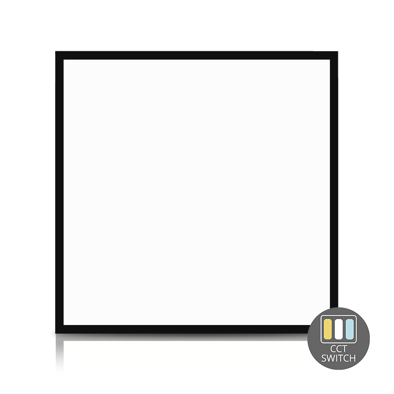 LED PANEEL DESDE 60X60CM 36W ZWART CCT-SWITCH