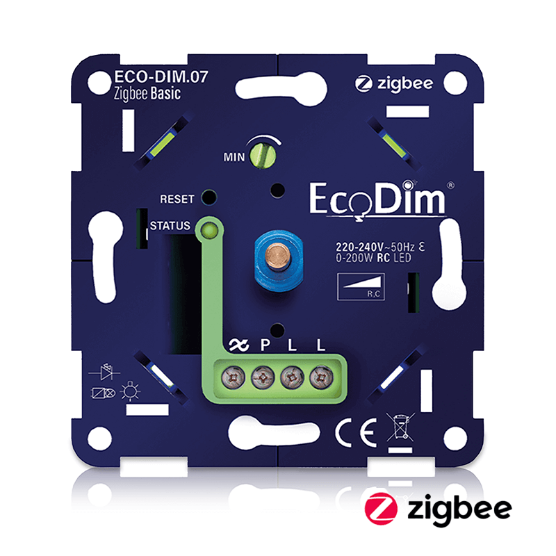 Led dimmer Zigbee Basic druk/draai 0-200W