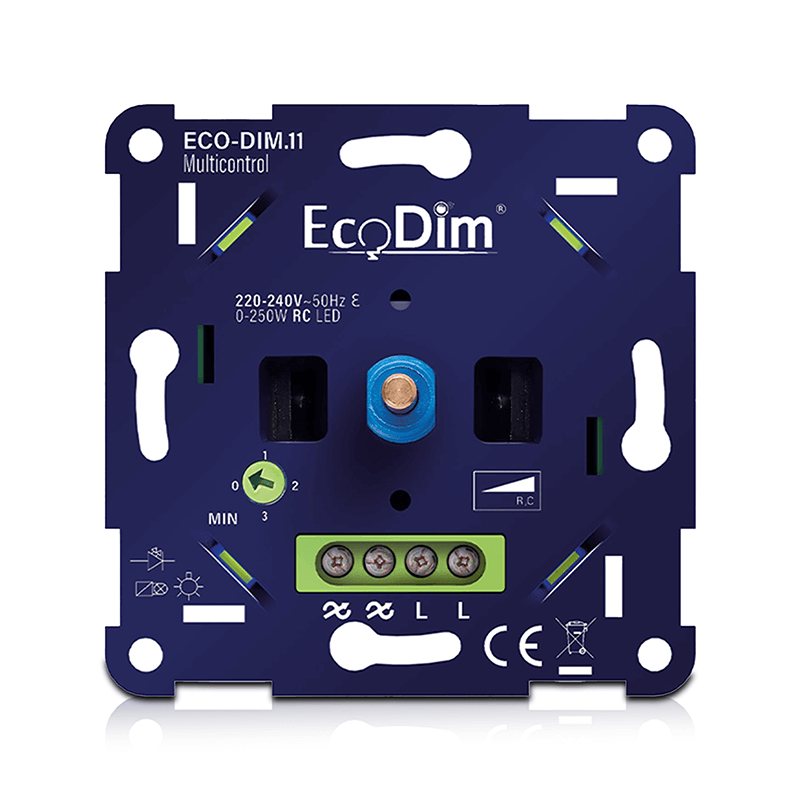 Multicontrol led dimmer universeel 0-250W fase afsnijding