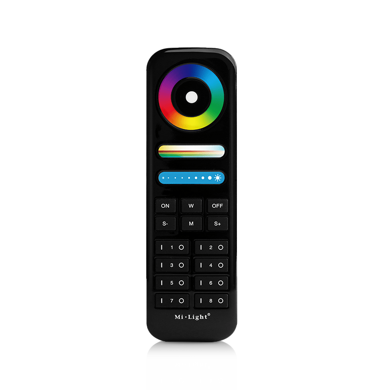 MI-LIGHT AFSTANDSBEDIENING 8 GROEPEN RGB+CCT