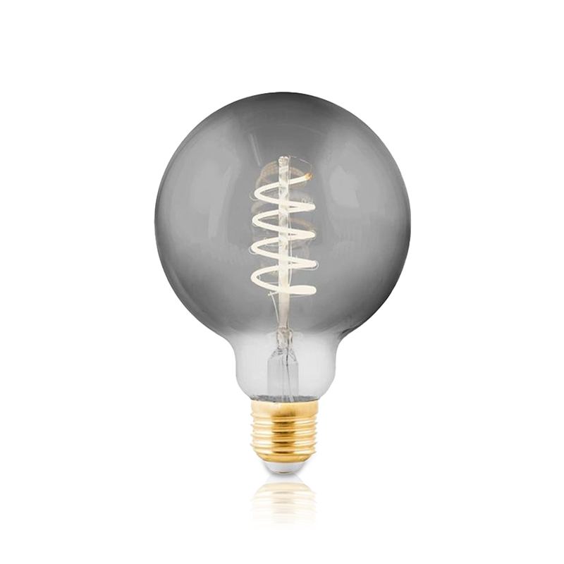 LED FILAMENT E27 GLOBE S DIMBAAR SMOKE 4W - 2200K