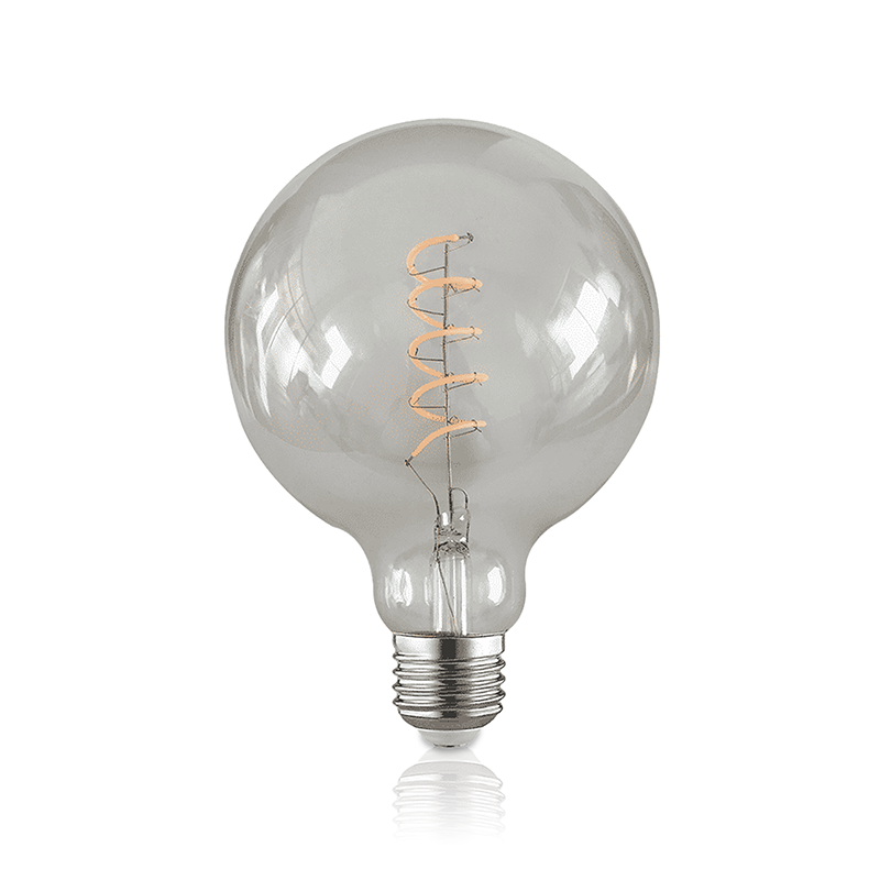 LED FILAMENT E27 GLOBE M DIMBAAR CLEAR 4W - 2200K | Warm white