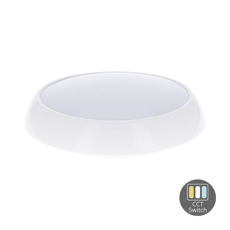 LED PLAFONNIERE | NESO | IP65 | 16W-12W-8W | CCT SWITCH | MET NOOD