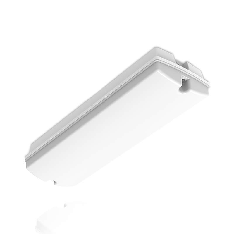 bulkhead PAN 3W wit milky cover - 3000K