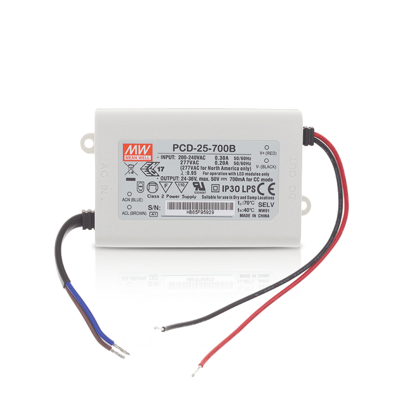 MEAN WELL DRIVER 700mA 25W