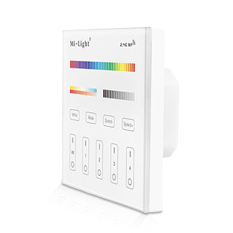 MI-LIGHT 4 ZONE RGB+CCT PANEL REMOTE (220Volt)