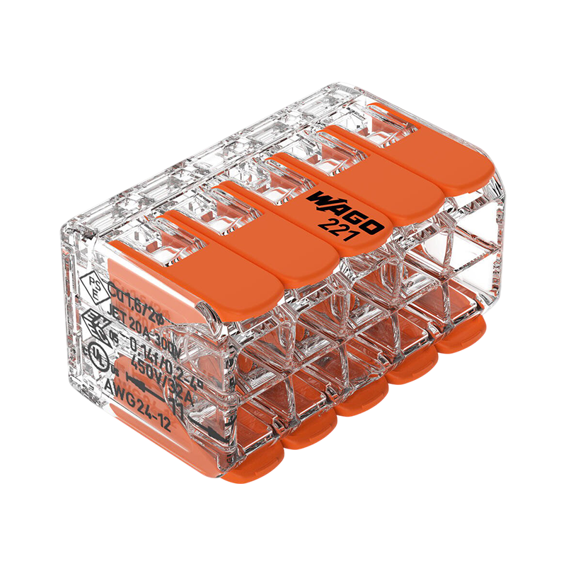 WAGO LASKLEM | 10 DRADEN | 0.2-4.0MM² | PER 15 STUKS